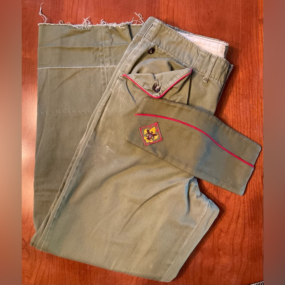 1940’s Boy Scout Uniform Pants & Cap